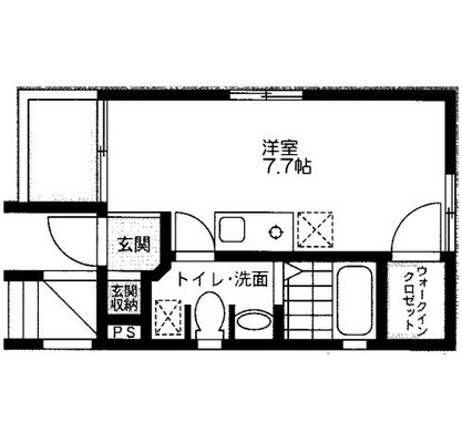 東京都北区豊島１丁目 賃貸アパート 1R