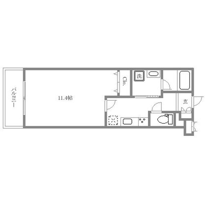 都電荒川線 マンション 1K