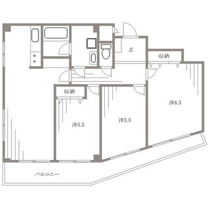 都電荒川線 マンション 3LDK