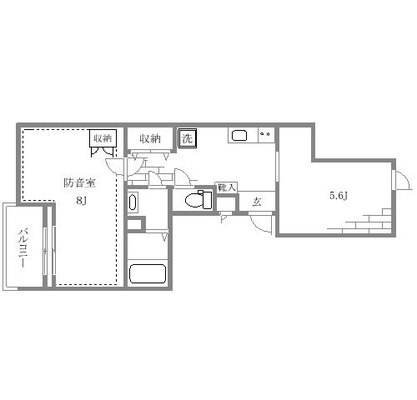都電荒川線 マンション 2K