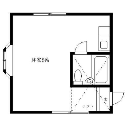 都電荒川線 アパート 1R
