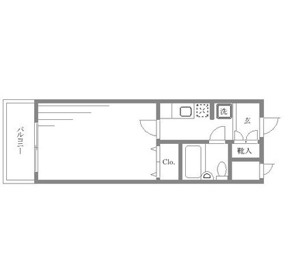 都電荒川線 マンション 1K