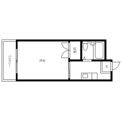 都電荒川線 マンション 1K