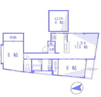 東京都文京区目白台１丁目 賃貸マンション 2LDK
