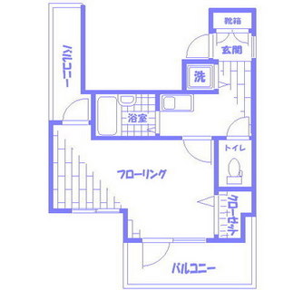 東京都豊島区目白２丁目 賃貸マンション 1K