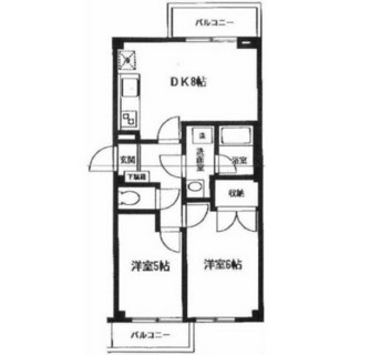 東京都北区滝野川７丁目 賃貸マンション 2DK