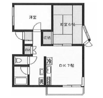 東京都北区豊島１丁目 賃貸マンション 2DK