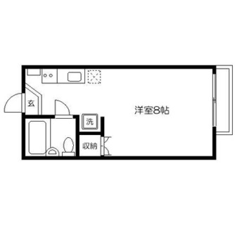 東京都豊島区目白２丁目 賃貸アパート 1R