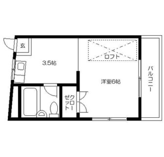東京都豊島区上池袋１丁目 賃貸マンション 1K