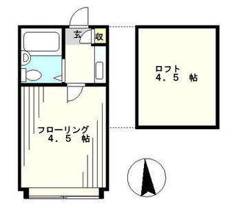 東京都豊島区西巣鴨３丁目 賃貸アパート 1K