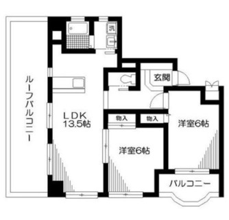 東京都北区王子２丁目 賃貸マンション 2LDK