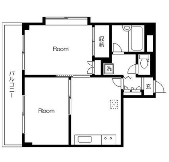 東京都北区西ヶ原４丁目 賃貸マンション 2DK