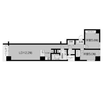 東京都北区昭和町２丁目 賃貸マンション 2LDK