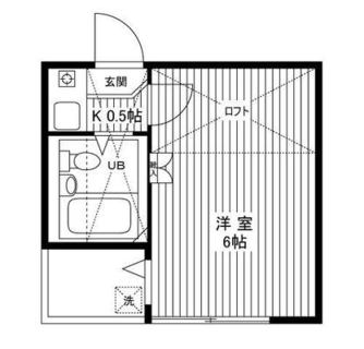 東京都北区滝野川１丁目 賃貸アパート 1K