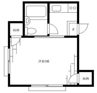 東京都北区滝野川３丁目 賃貸マンション 1K