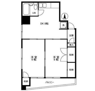東京都豊島区南大塚２丁目 賃貸マンション 2DK