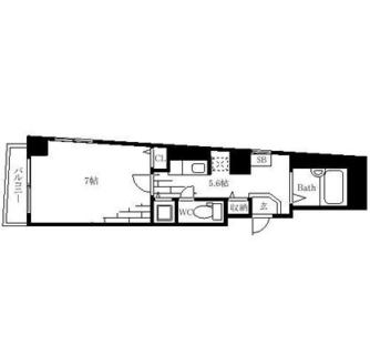 東京都豊島区北大塚３丁目 賃貸マンション 1DK