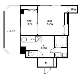 東京都豊島区巣鴨４丁目 賃貸マンション 2DK